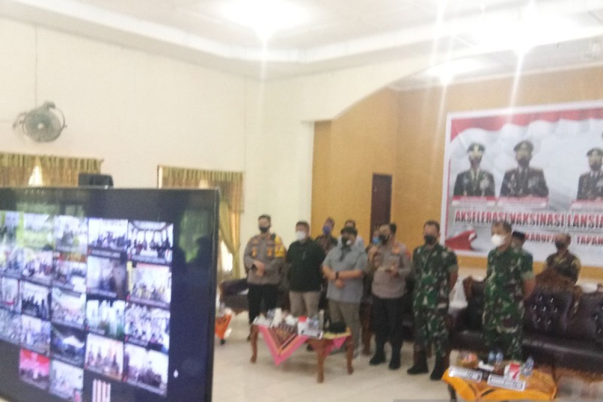 Kapolda Sumut sebut dosis satu vaksinasi sudah 91 persen dosis dua 71 persen lebih