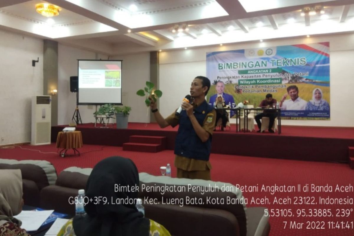 Gelar Bimtek di Aceh, Kementan dorong urban farming jadi solusi pertanian perkotaan