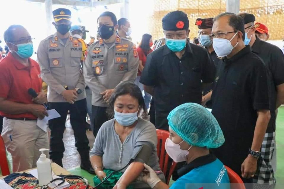Satgas: Bali lampaui target 30 persen vaksinasi booster