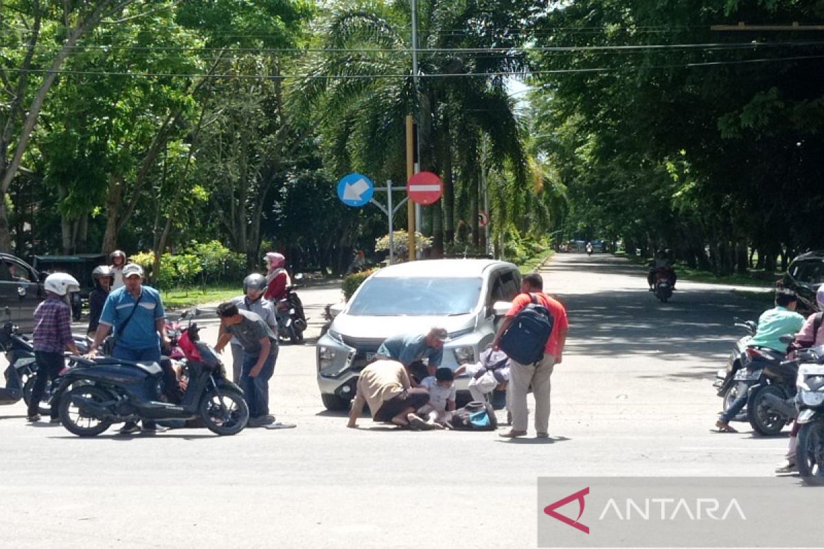 Tiga luka-luka dalam tabrakan sepeda motor di Aceh Tamiang