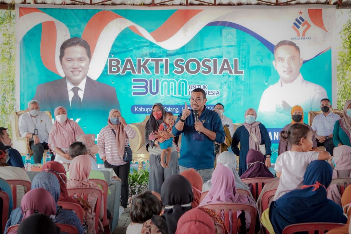 Erick Thohir berdayakan ekonomi keluarga pra sejahtera di Malang