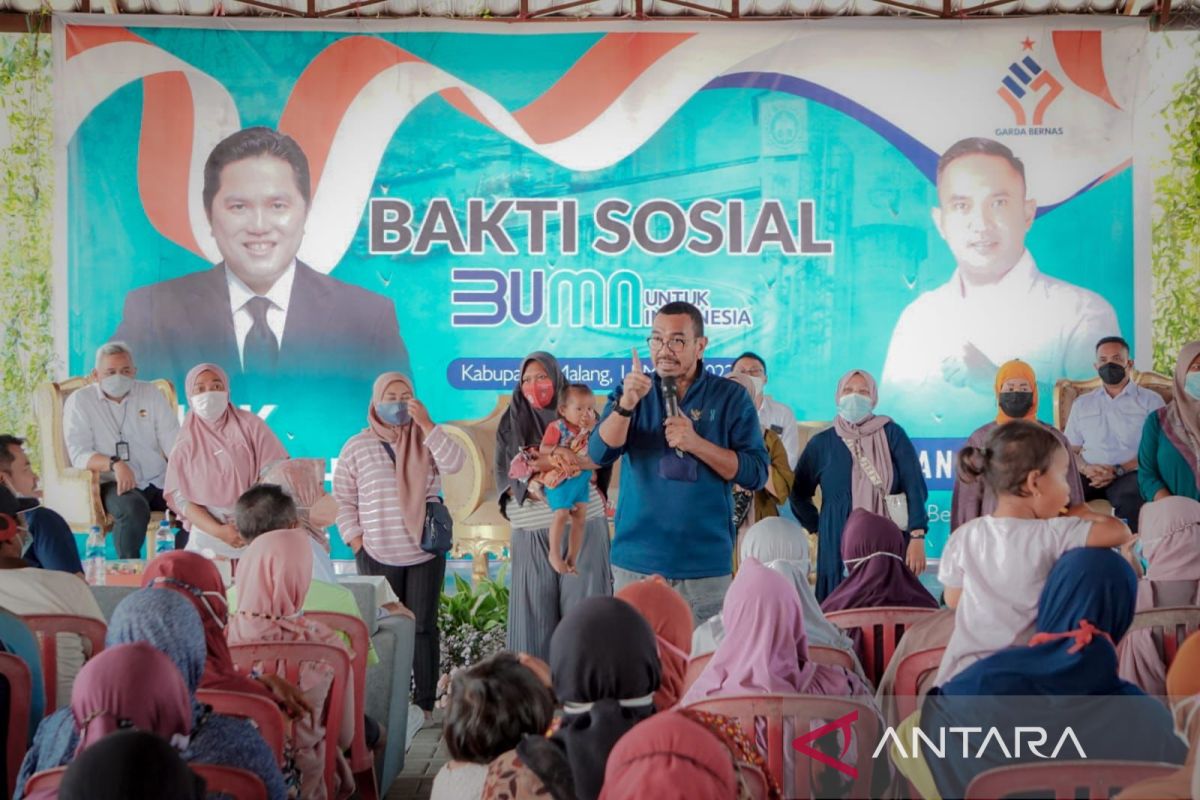 Lebih dari seratus persen keluarga pra sejahtera Kota Malang berdaya berkat Program Erick Thohir