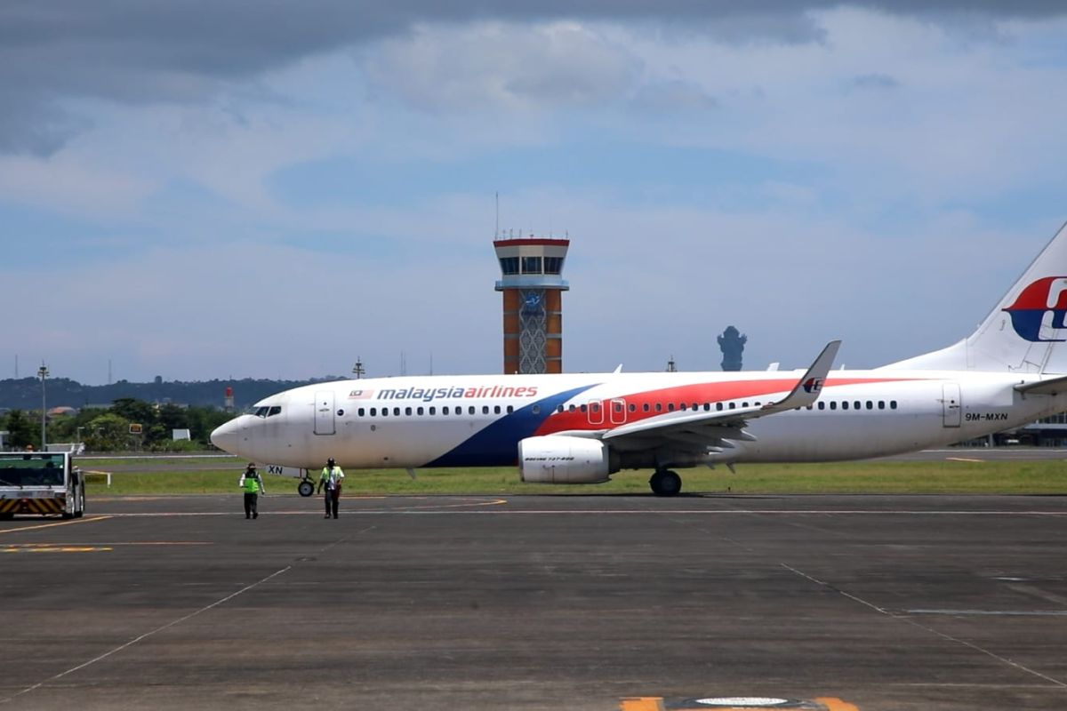 Malaysia Airline terbang perdana ke Bandara Bali