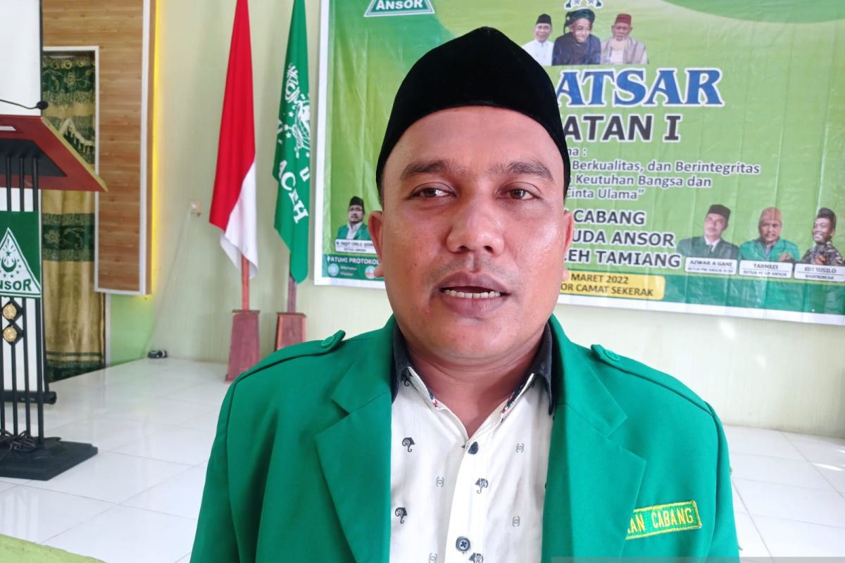 GP Ansor Aceh Tamiang rekrut puluhan anggota Banser cinta ulama