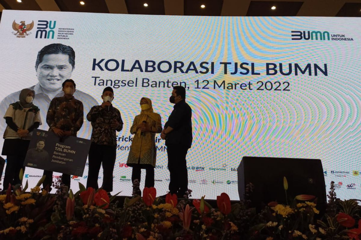 PT Jamkrindo berkolaborasi salurkan bantuan TJSL di Banten