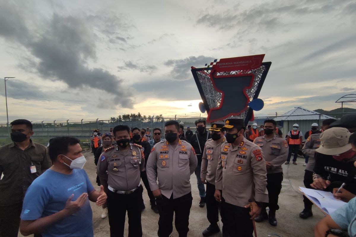 West Nusa Tenggara Police Chief reviews readiness for MotoGP