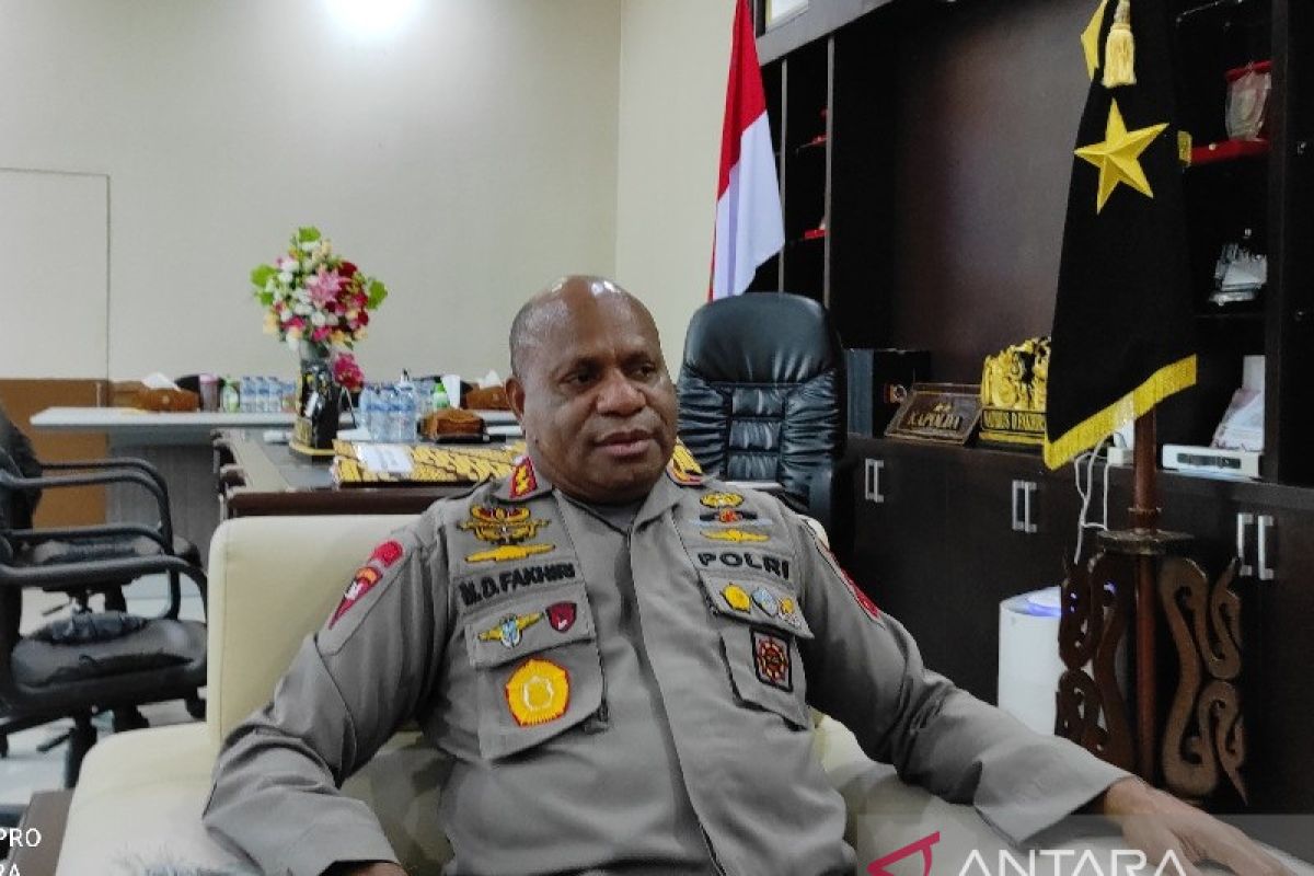 Kapolda Papua minta perusahaan hentikan pembangunan BTS di daerah rawan gangguan keamanan