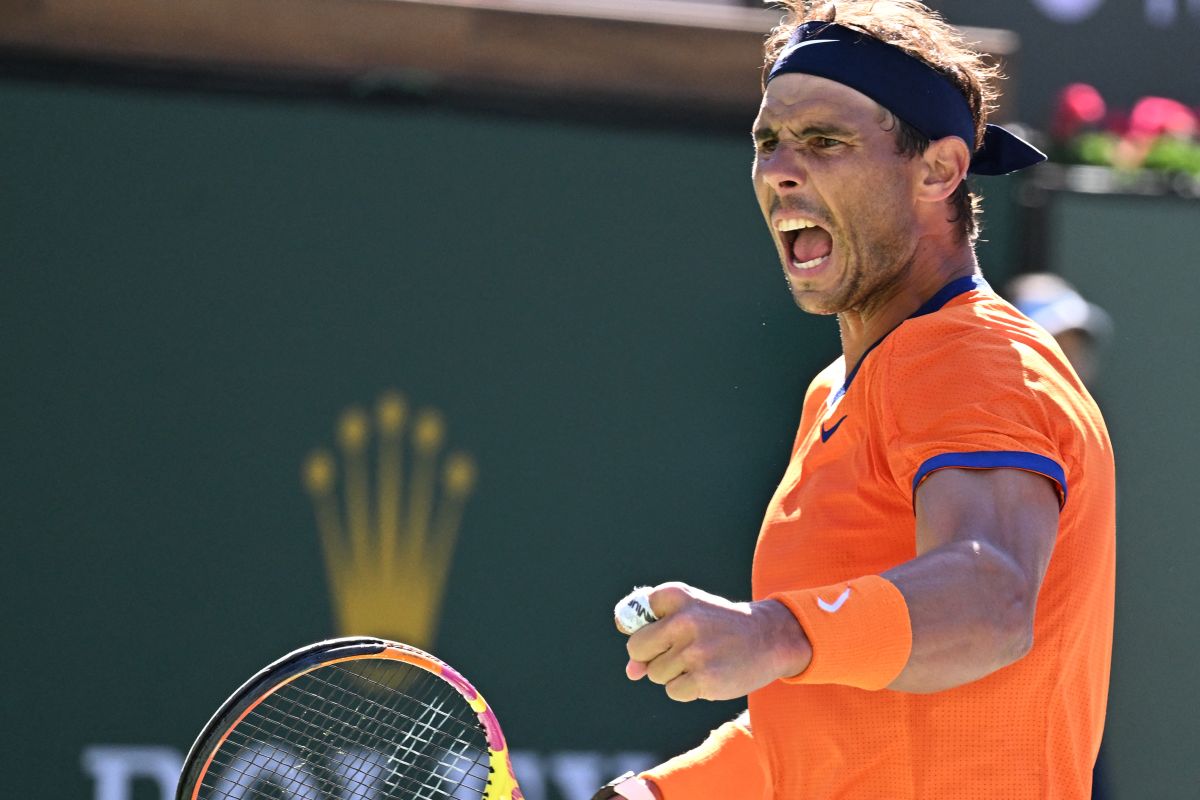 Rafael Nadal comeback spektakuler di Indian Wells