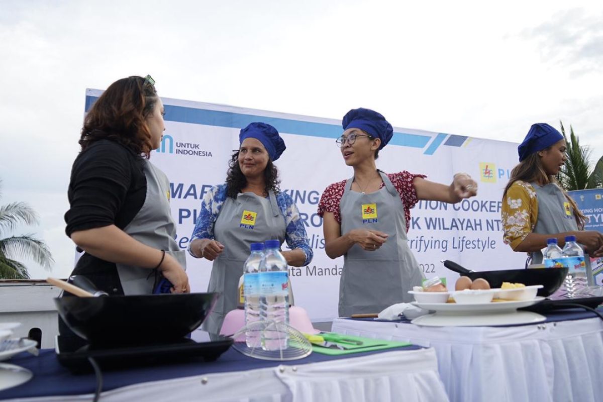 PLN gelar smart cooking dengan kompor induksi di Mandalika Lombok