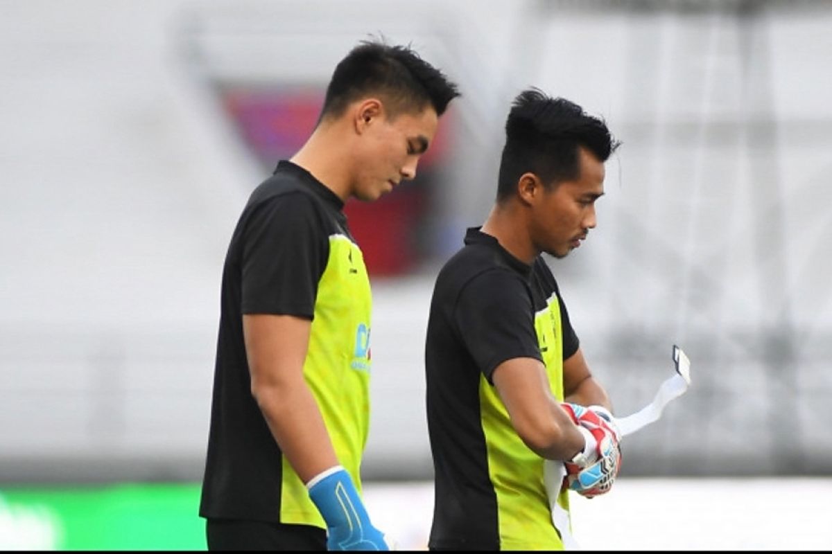 Kiper Borneo FC Angga  kian optimistis tatap sisa laga