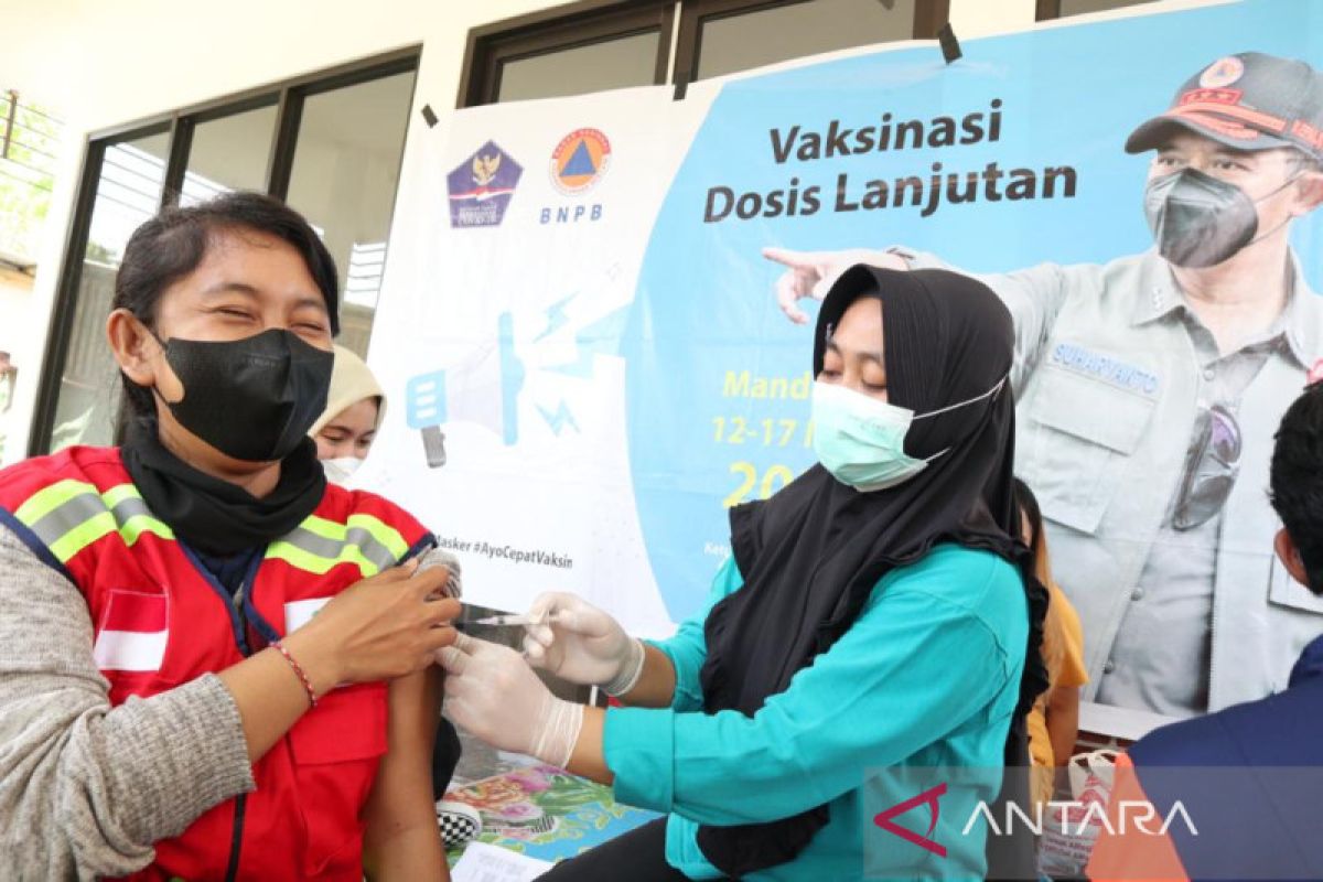 BNPB vaccinating Lombok people prior to Mandalika MotoGP event