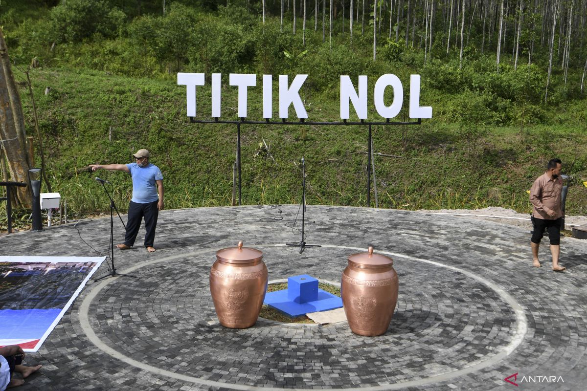 Gubernur se-Indonesia berdatangan ke lokasi titik nol IKN