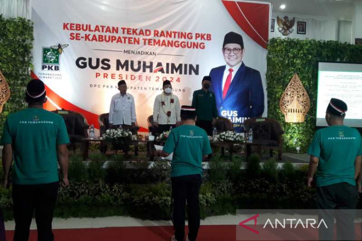 PKB Temanggung dukung Cak Imin maju sebagai Capres 2024