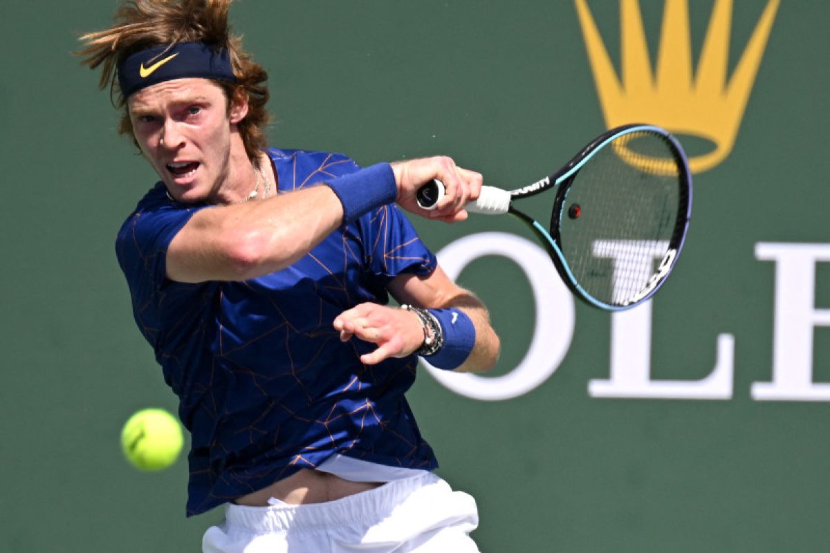 Rublev bermain dominan pertahankan kemenangan ATP di Indian Wellls