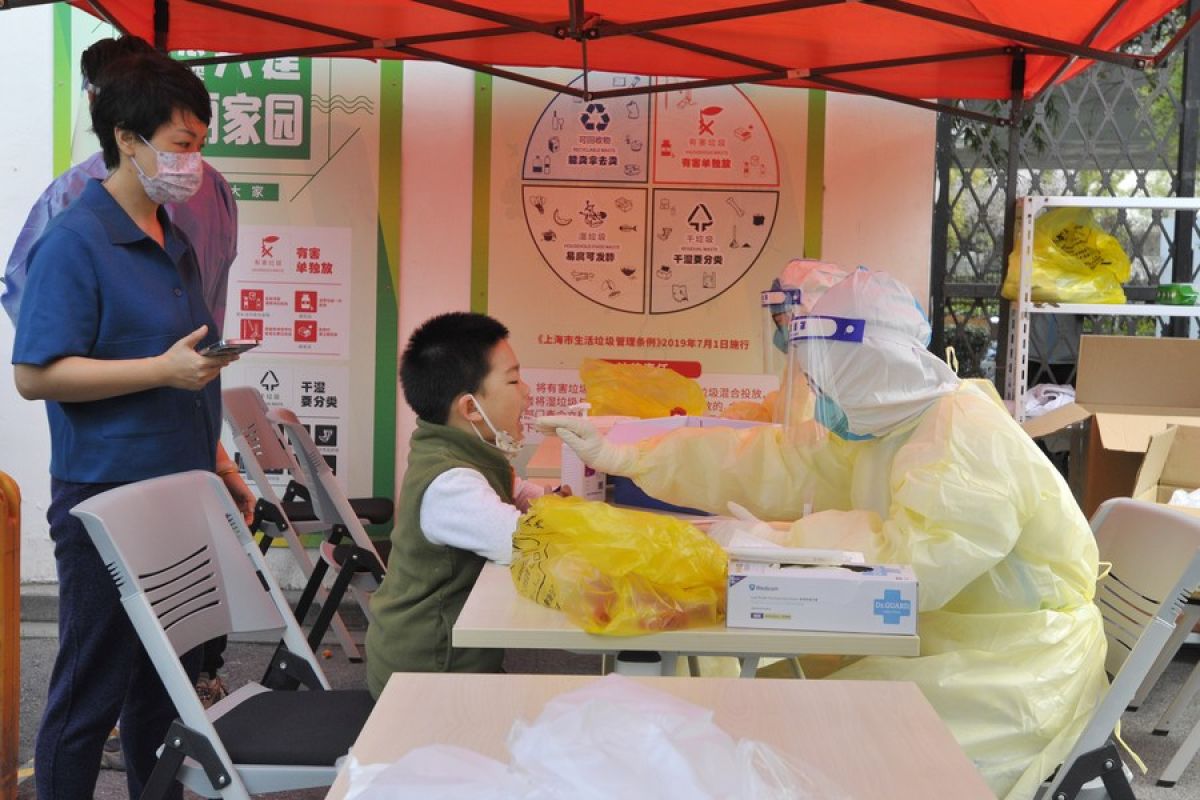 Shanghai beri penanganan khusus untuk kasus COVID-19 pada anak-anak