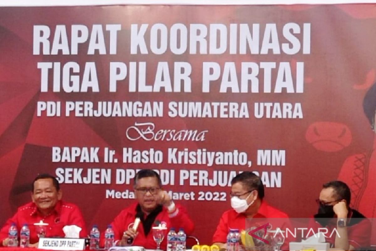 PDIP Sumut diminta gotong royong bantu pemenangan di Aceh