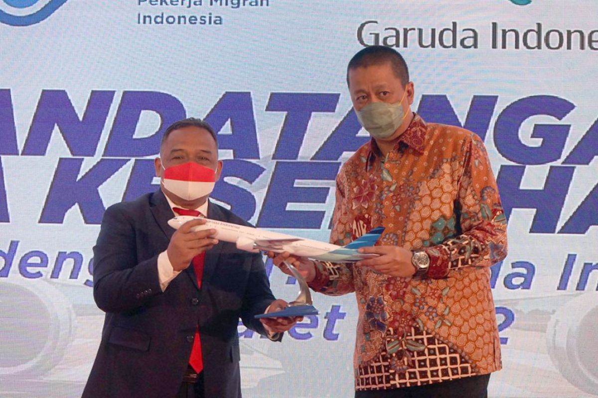 Garuda Indonesia gandeng BP2MI layani penerbangan bagi pekerja migran
