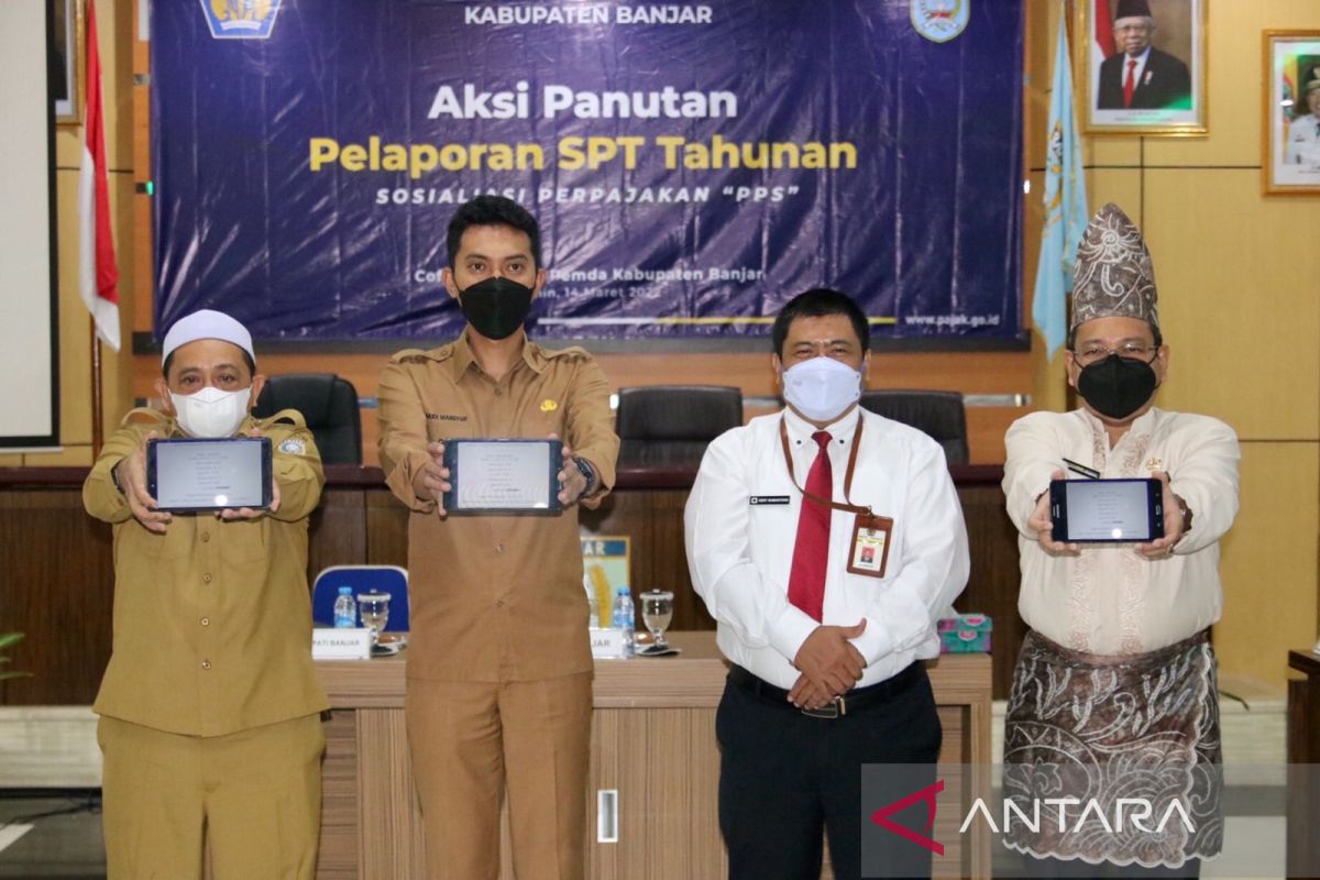 Bupati ajak ASN dan masyarakat laporkan SPT tahunan