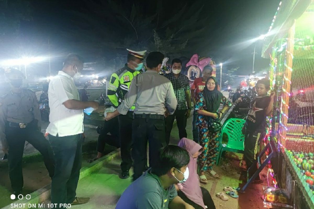 Polres Batubara beri teguran 60 warga tak patuhi protokol kesehatan