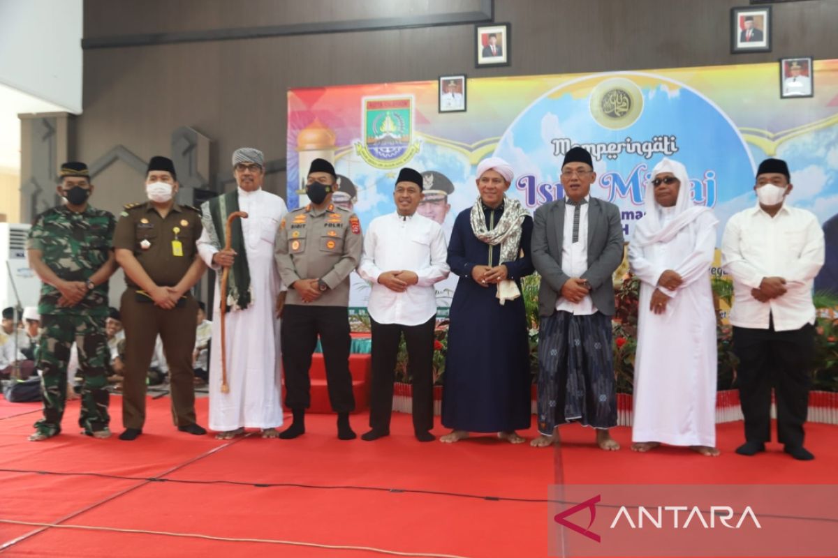 Habib Segaf meriahkan peringatan Isra Mi'raj 1443 H tingkat Kota Cilegon