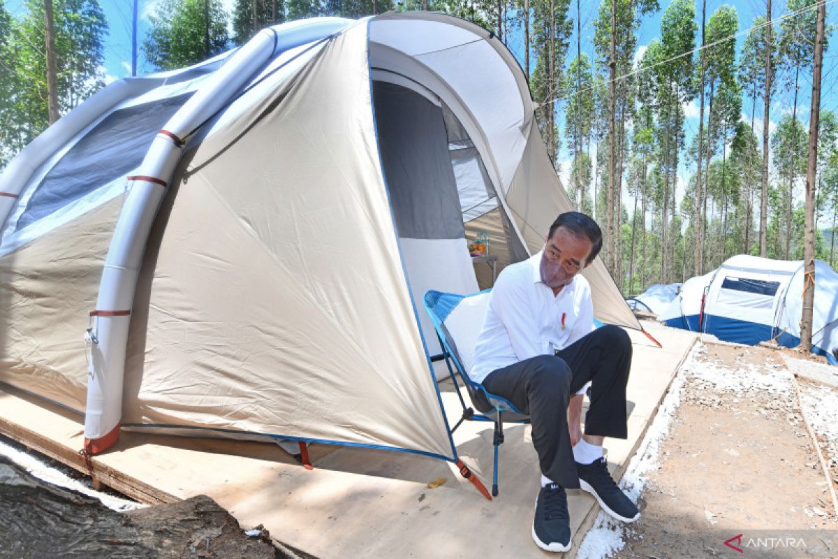 President Jokowi, First Lady to go camping at IKN Nusantara