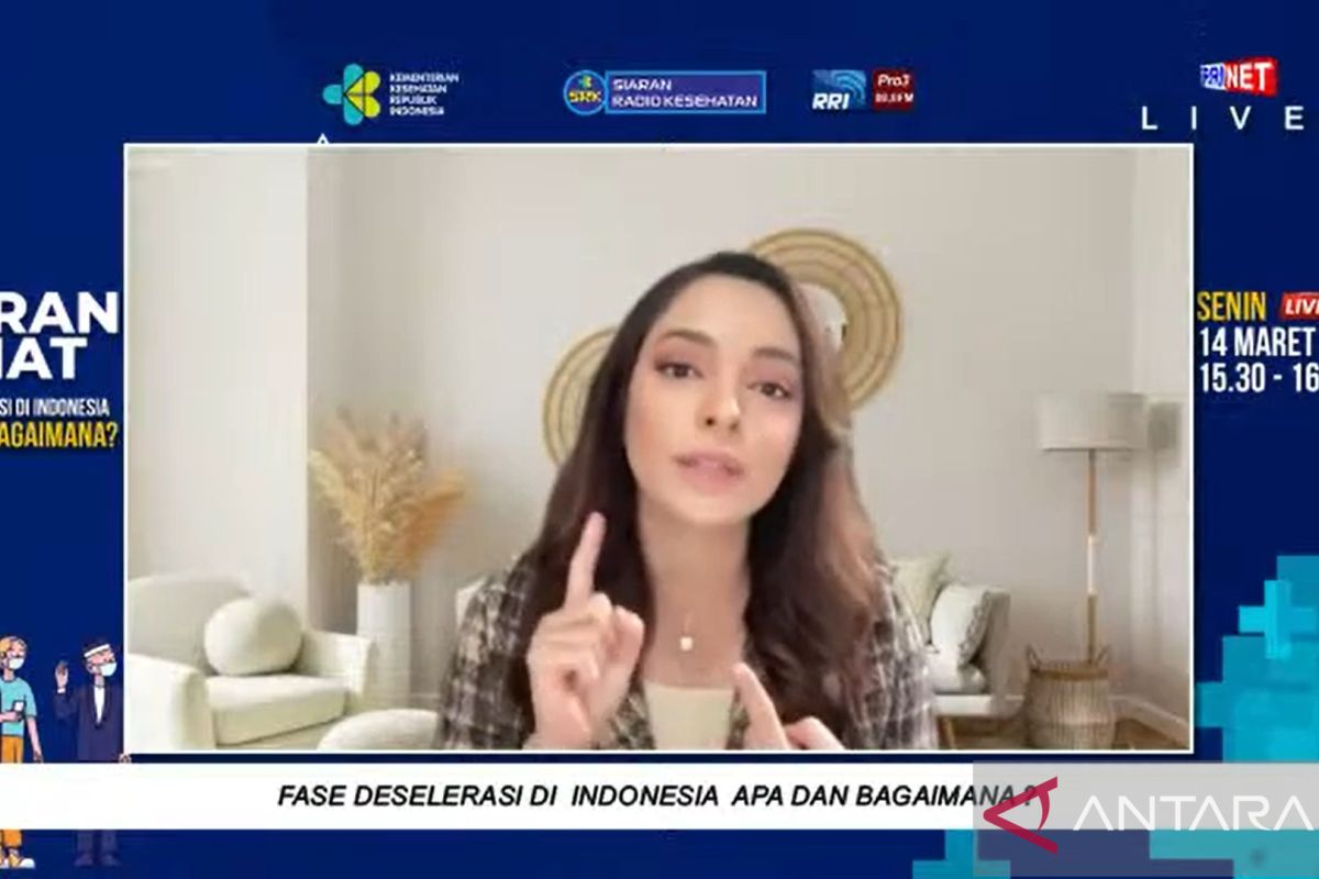 Reisa: Segera vaksinasi booster agar aman masuk fase deselerasi