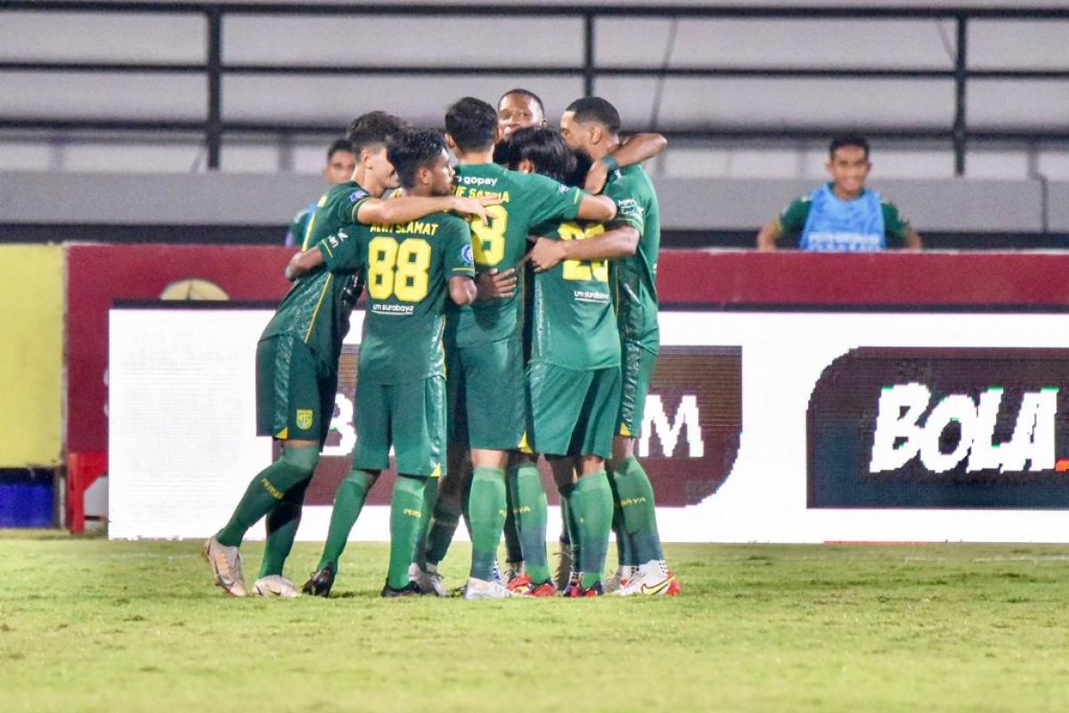 Peluang Persebaya merebut gelar juara Liga 1 menipis