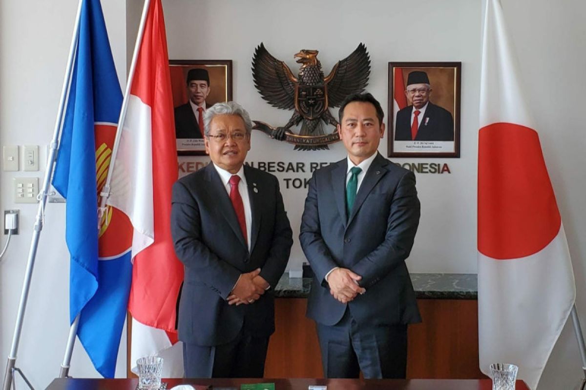 Dubes RI sambut baik kerja sama industri sepak bola Indonesia-Jepang