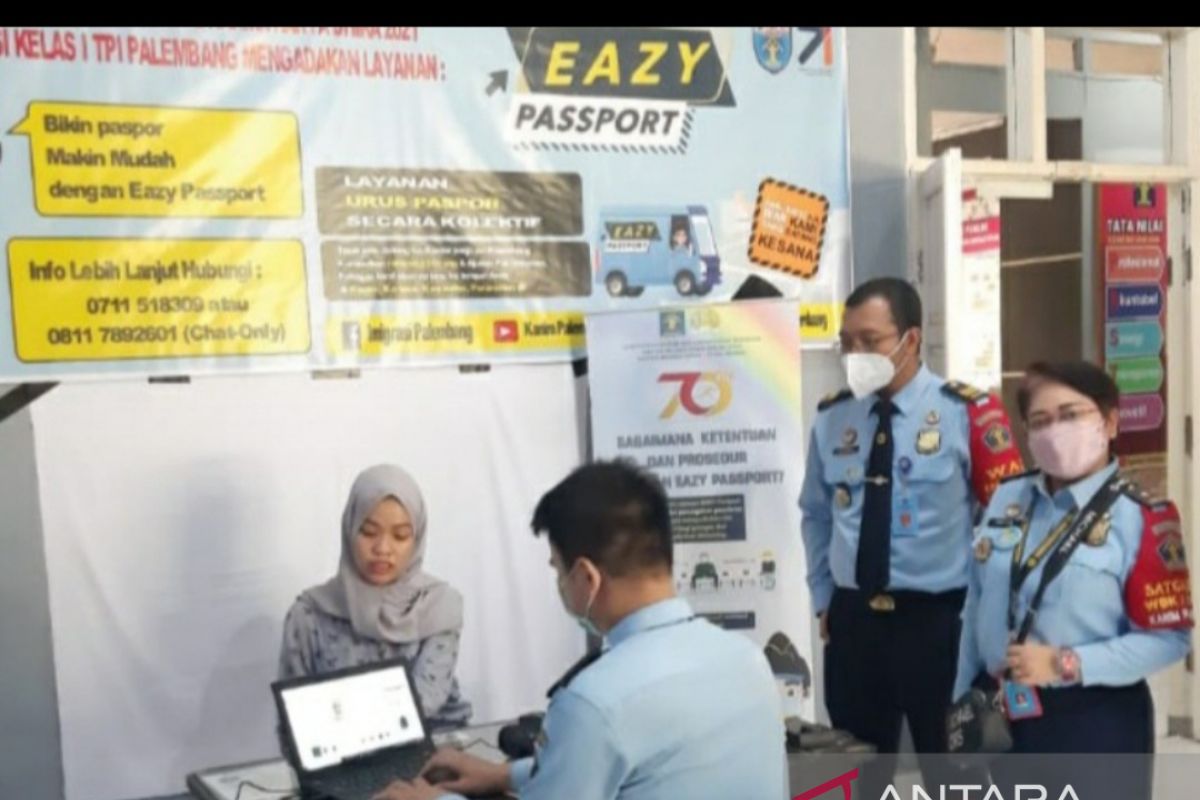 Imigrasi Palembang tawarkan pelayanan 'eazy passport'  bagi komunitas