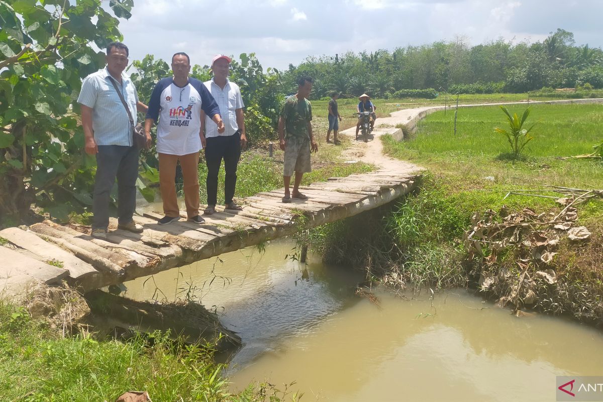 Petani Desa Sei Silau Barat Asahan dukung pronas pembangunan saluran suplesi