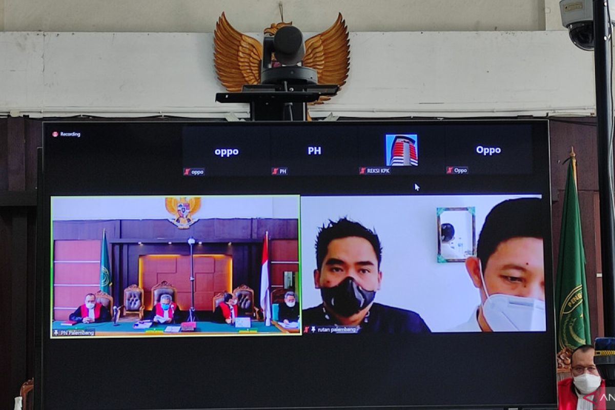 PN Palembang vonis terdakwa Suhandy  penjara dua tahun empat bulan