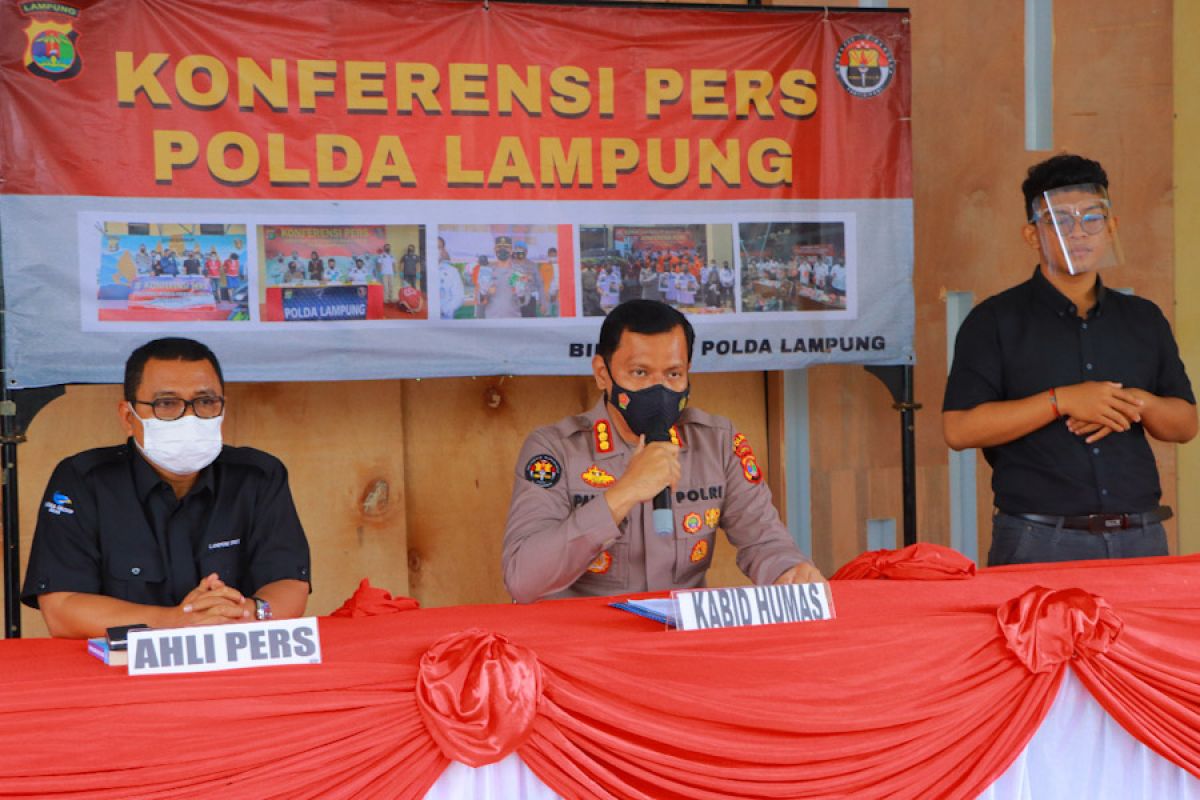 Polda Lampung pastikan proses hukum oknum wartawan dan Ketum PPWI