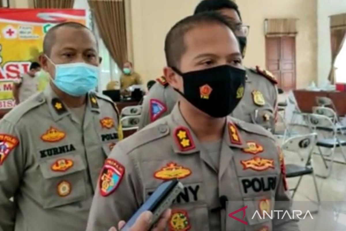 Polres Ciamis tahan dua pengendara moge yang tabrak anak kembar