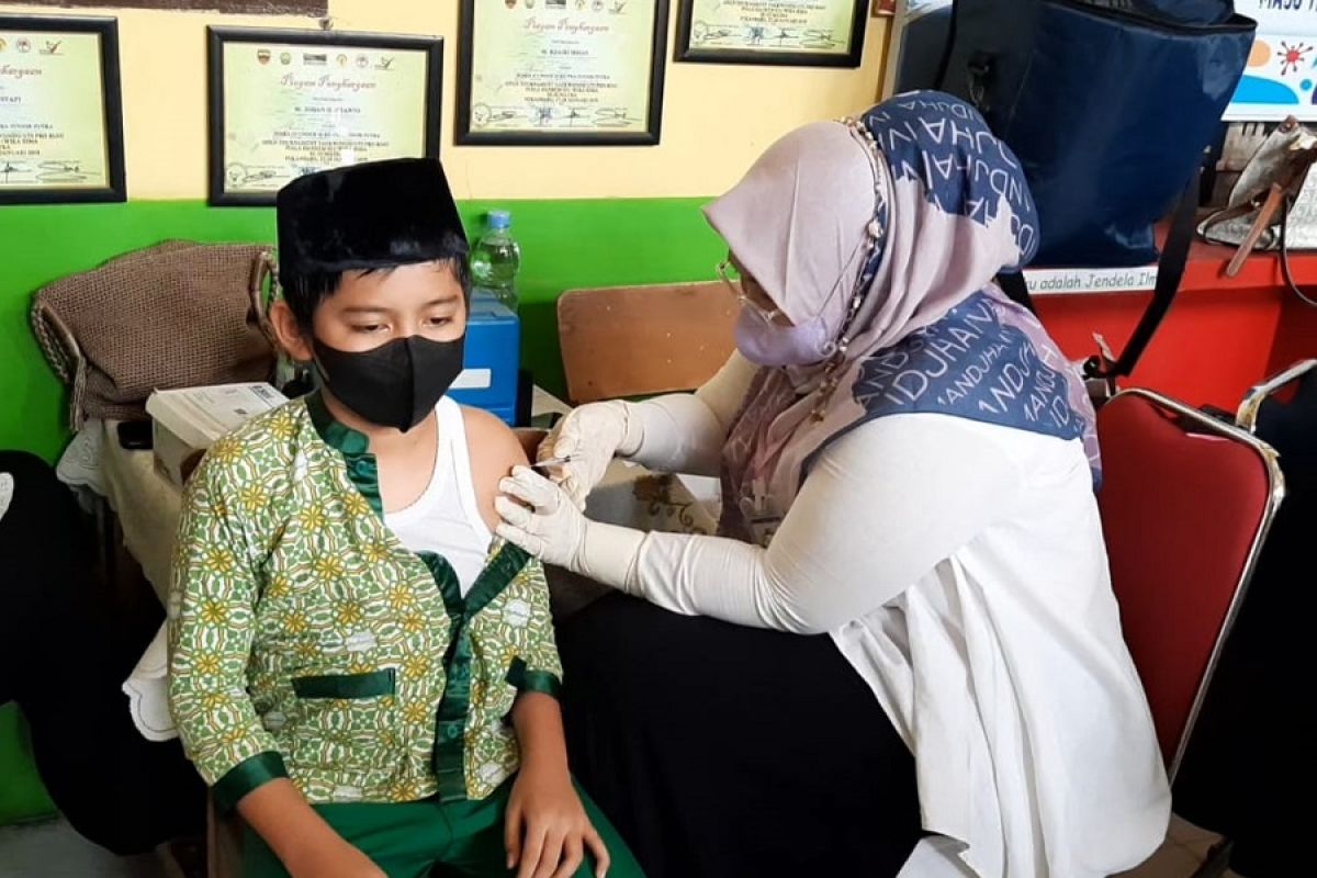 Cakupan vaksinasi booster di Riau 1.016.446 orang