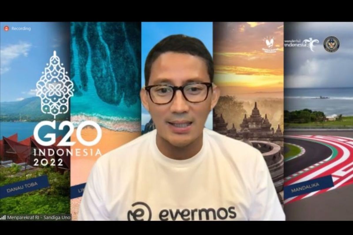 Menparekraf Sandiaga Uno dorong UMKM ambil bagian di tatanan ekonomi baru