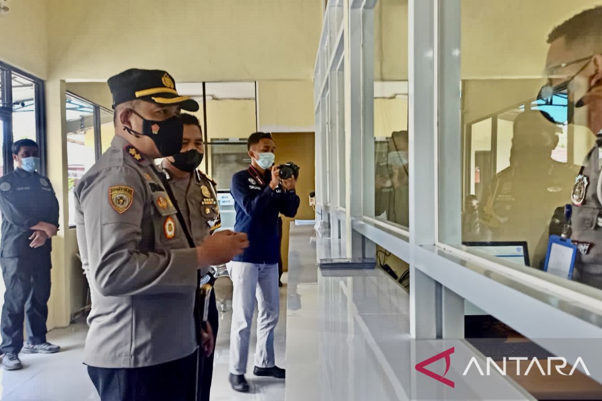 Polres Balangan renovasi ruang pelayanan SIM untuk kenyamanan masyarakat