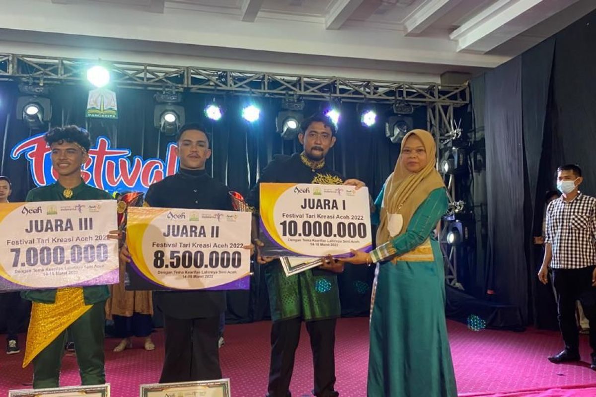 Ini Daftar Pemenang, Festival Tari Kreasi Aceh
