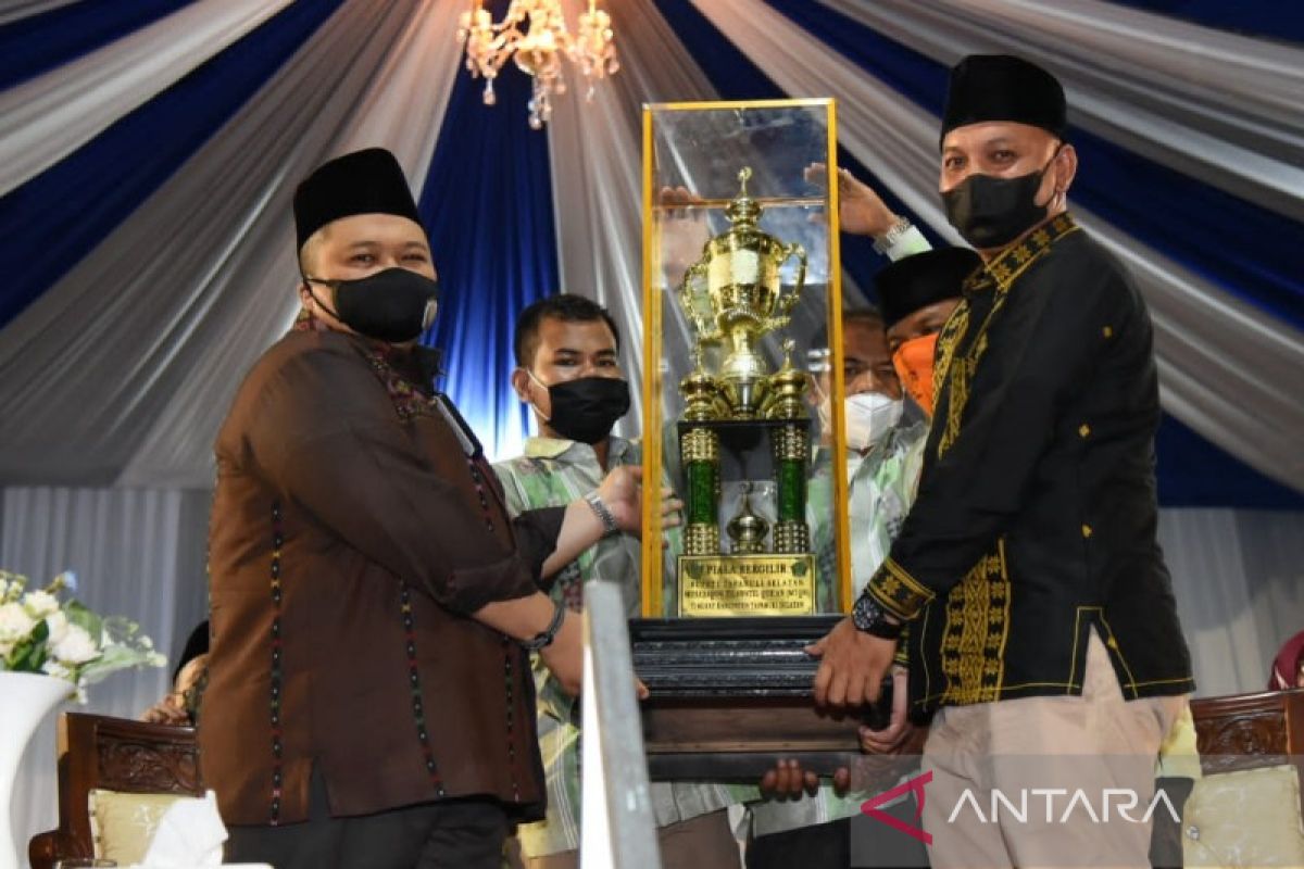 MTQN ke 54 Tapsel berakhir, Muara Batang Toru juara umum