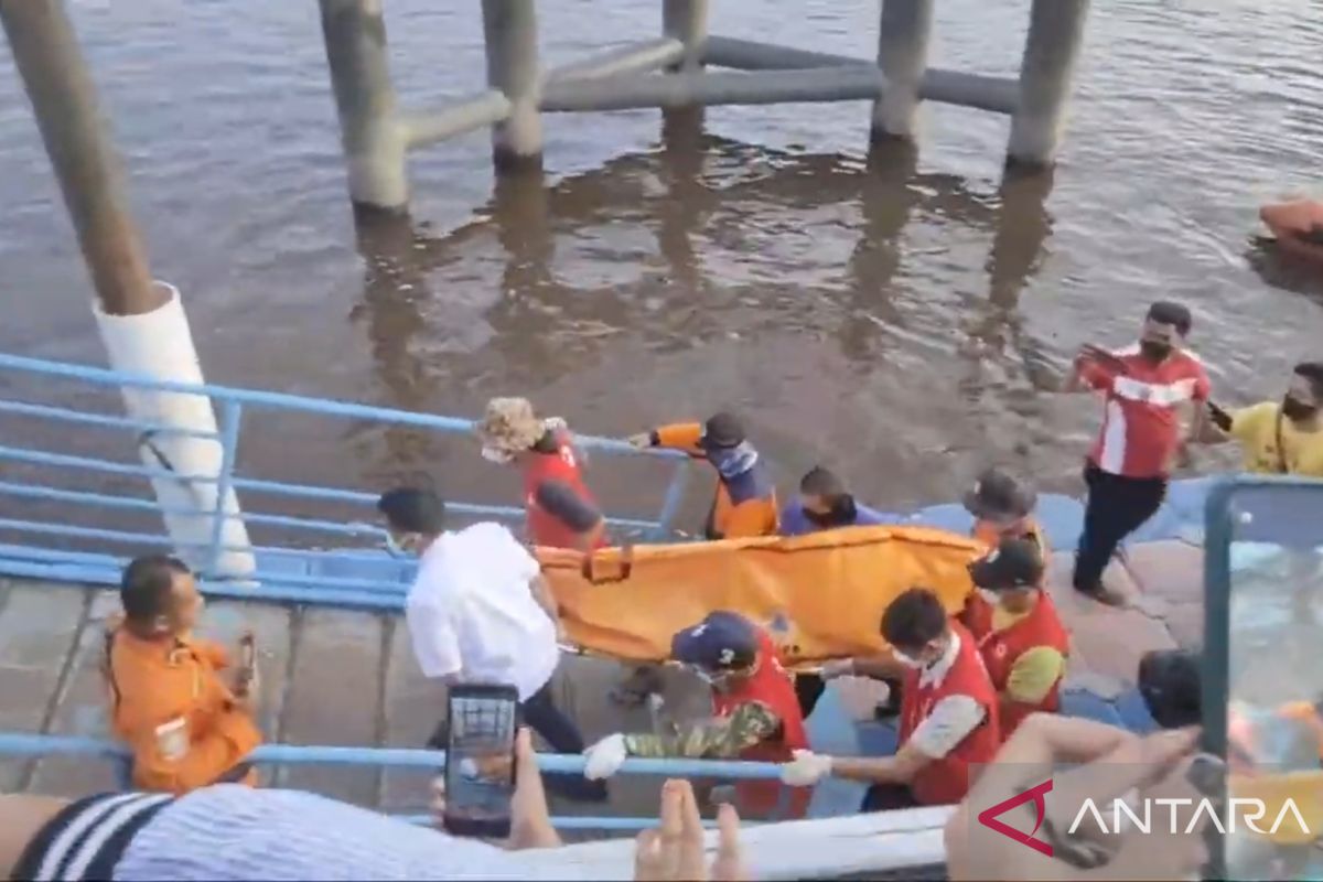 Nenek jatuh ke Sungai Siak akhirnya ditemukan, ini lokasinya