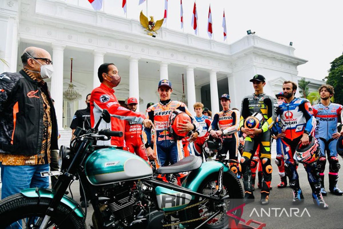 Kesan pembalap MotoGP saat bertemu Presiden Jokowi