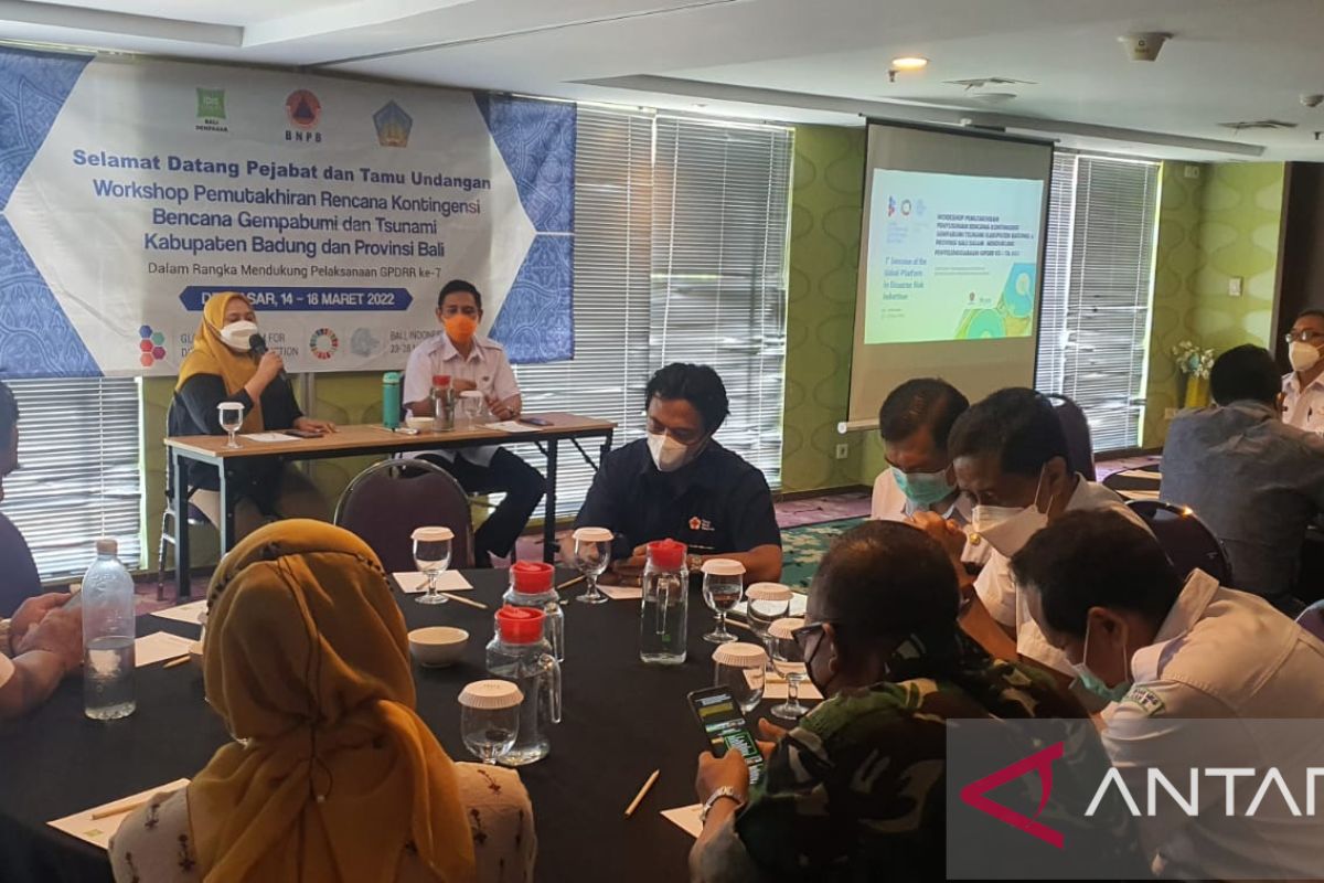 BNPB-Pemprov Bali mutakhirkan rencana kontinjensi jelang GPDRR 2022