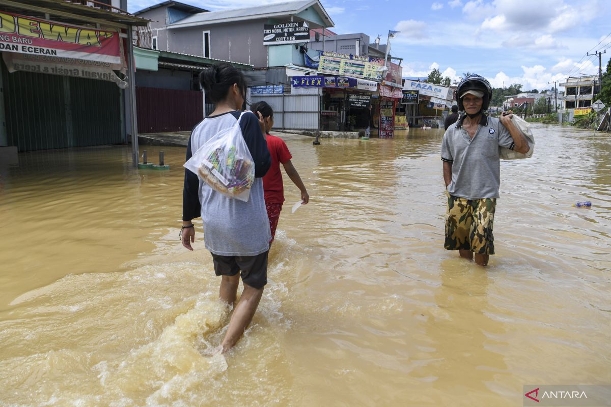 BMKG prakirakan semua daerah di  Kaltim hujan lebat pada 7-8 Mei 2023