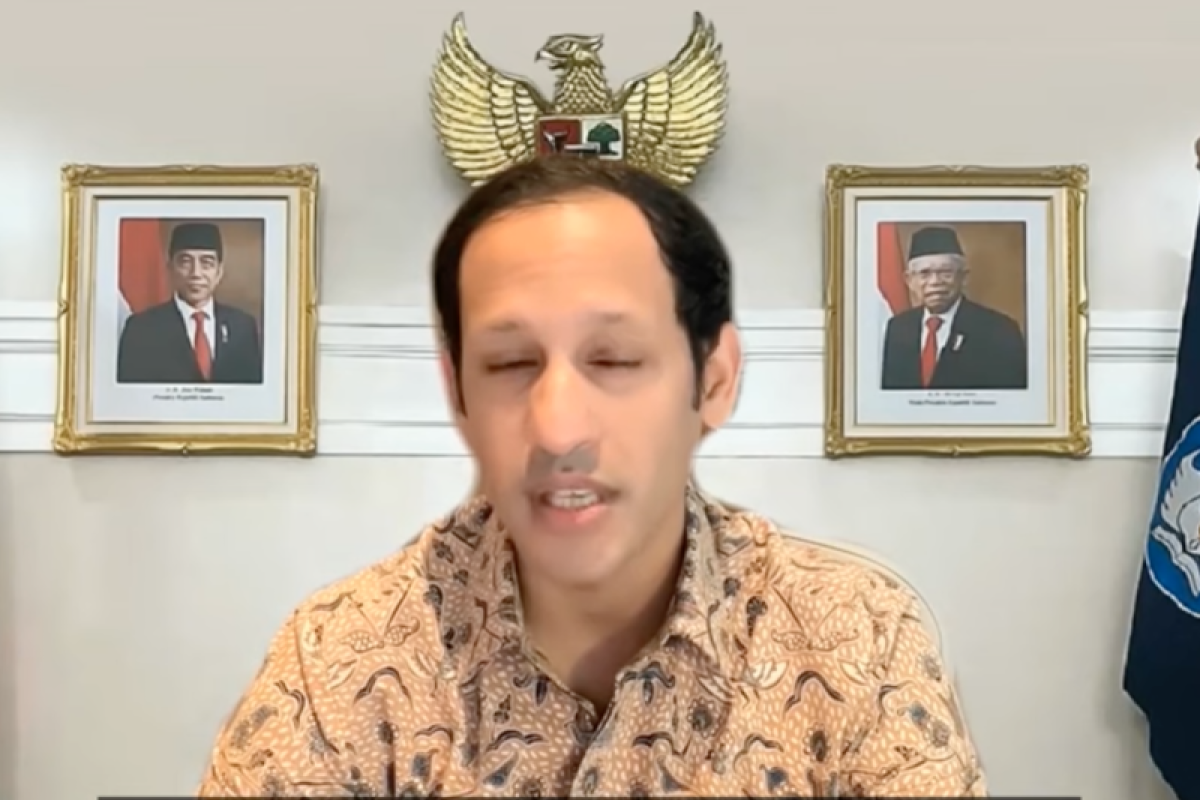 Nadiem Makarim sebut pandemi bawa momen refleksi sistem pendidikan