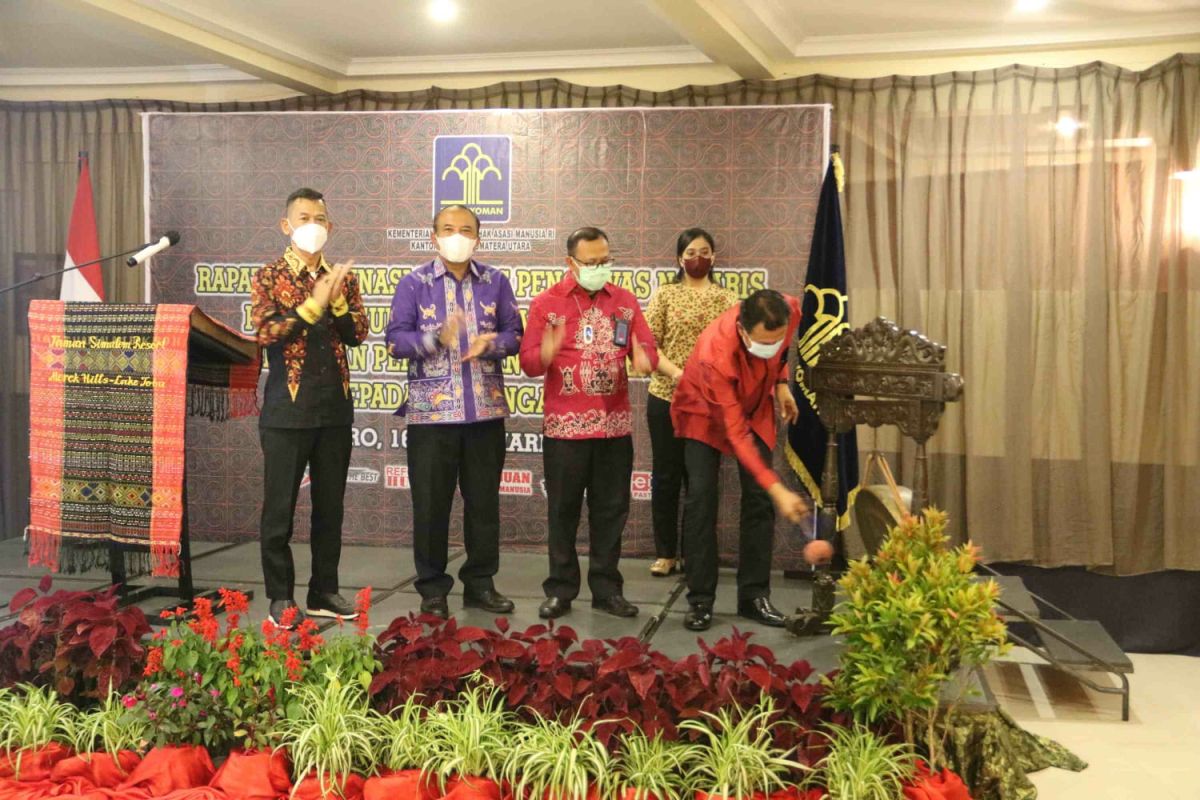 Kakanwil Kumham Sumut Imam Suyudi buka rapat koordinasi Majelis Pengawas Notaris