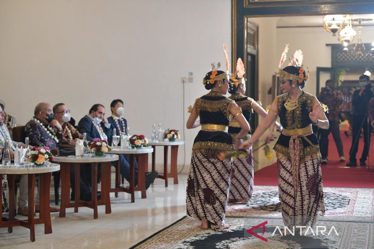 Delegasi G20 disambut dengan jamuan makan malam ala keraton Yogyakarta