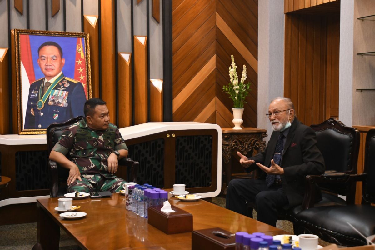 Wali Nanggroe Aceh temui Kasad TNI, ini yang dibahas
