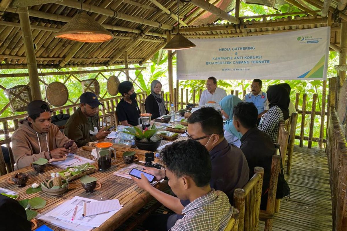 BPJamsostek Ternate dorong kolaborasi untuk kampanyekan antikorupsi