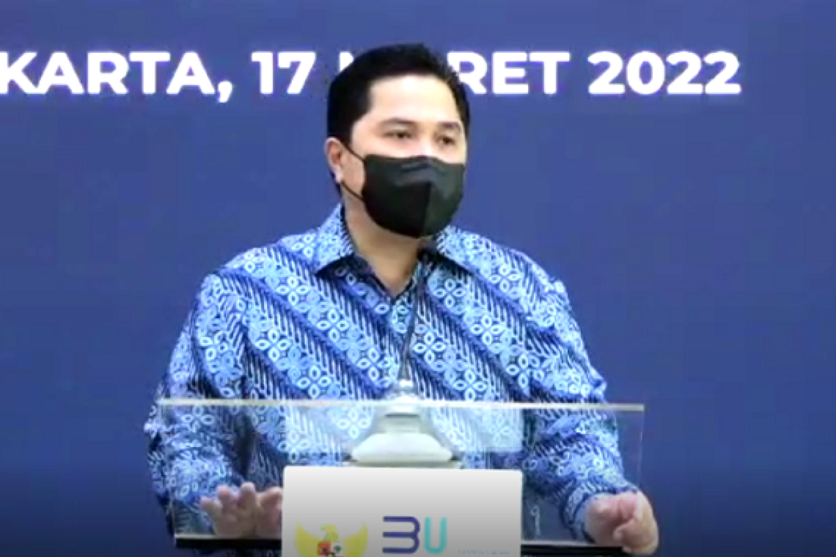 Erick Thohir bubarkan tiga BUMN