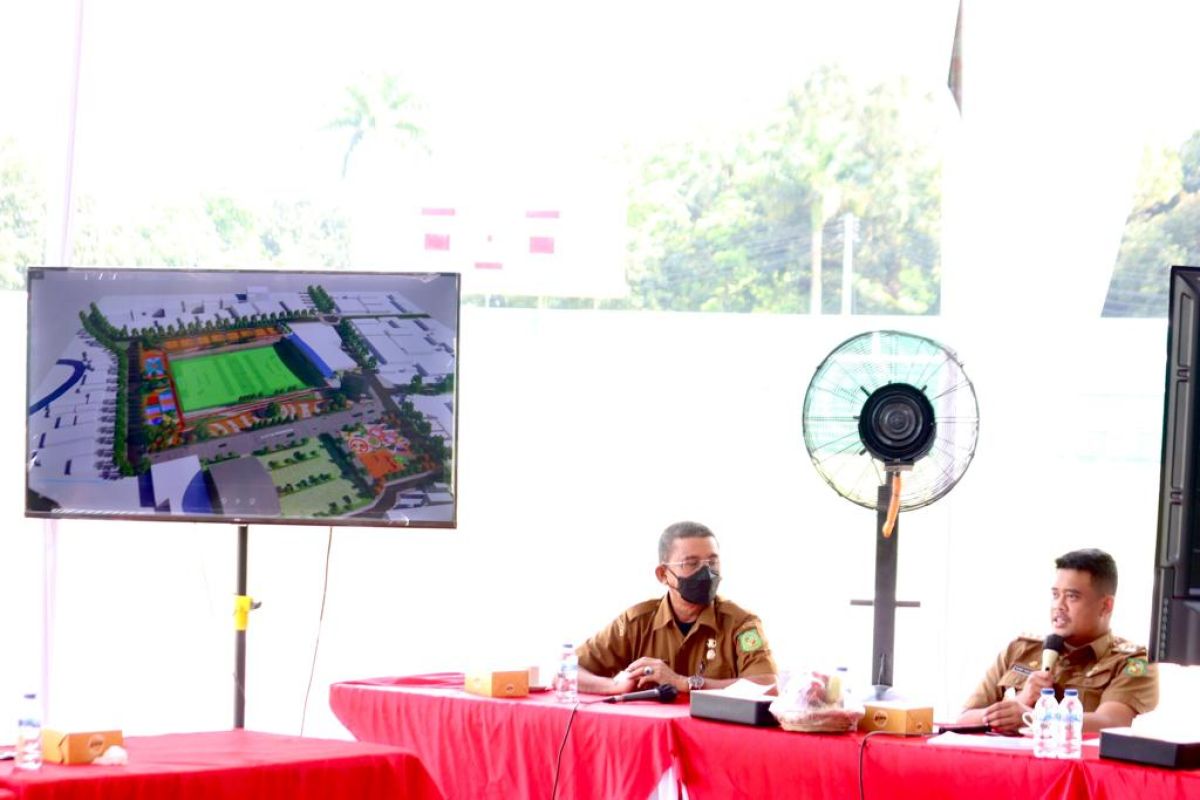Wali Kota  Medan: renovasi Stadion Teladan harus standar internasional