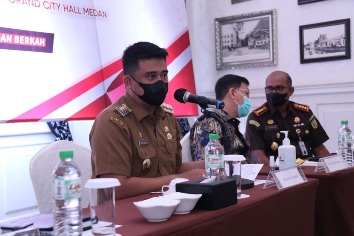 Wali Kota Medan ajak Forkopimda selesaikan masalah kamtibmas